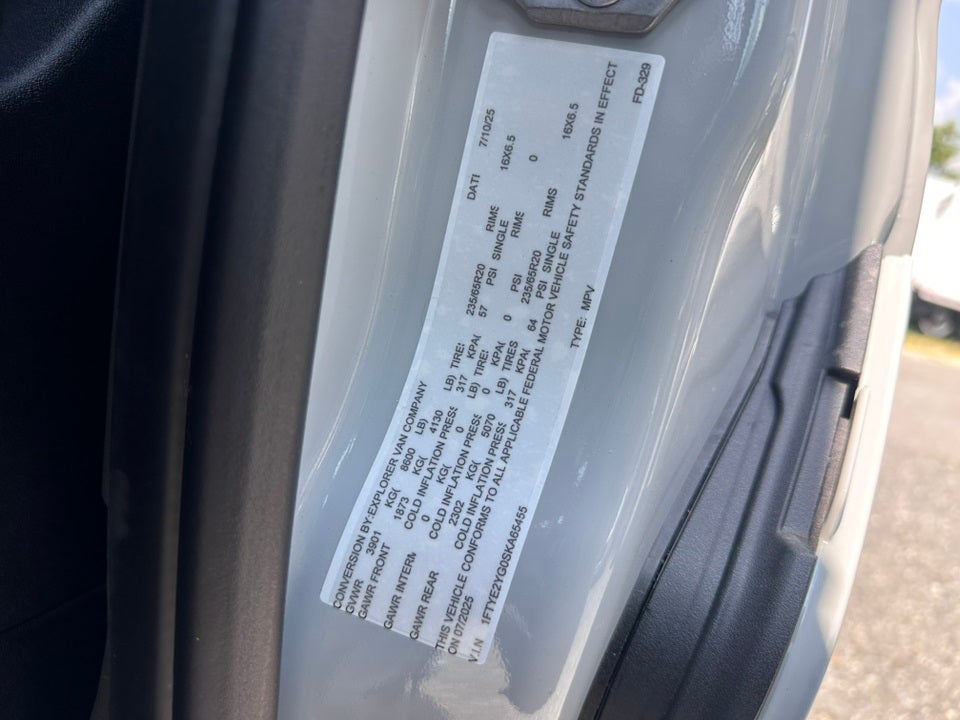 2025 Ford Transit Explorer Conversion Van