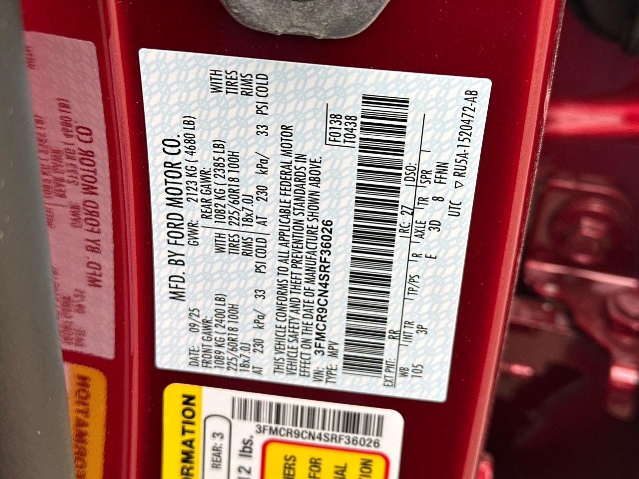 2025 Ford Bronco Sport Outer Banks