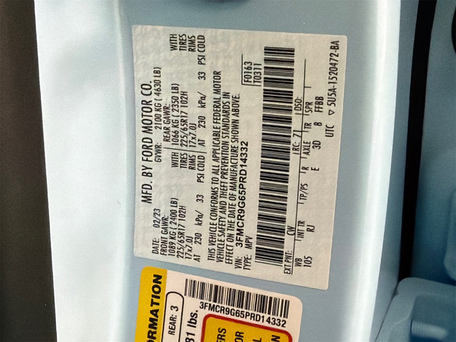 2023 Ford Bronco Sport Heritage