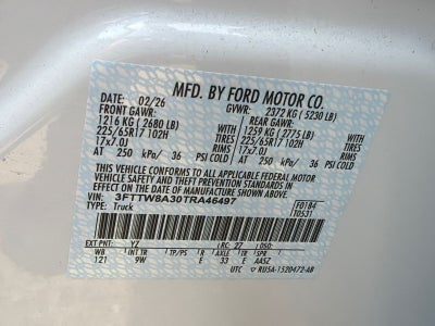 2026 Ford Maverick XL Crew Cab 4.5 Foot Bed Work Truck