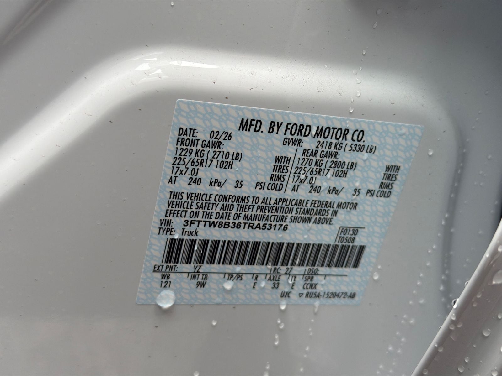 2026 Ford Maverick XL Crew Cab 4.5 Foot Bed Work Truck