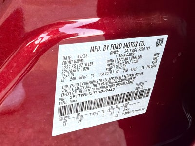 2026 Ford Maverick XLT