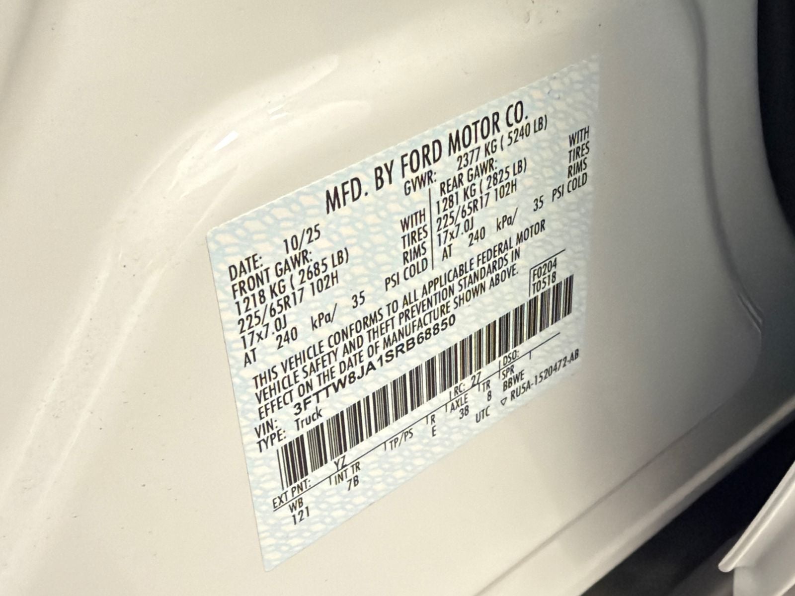 2025 Ford Maverick XLT