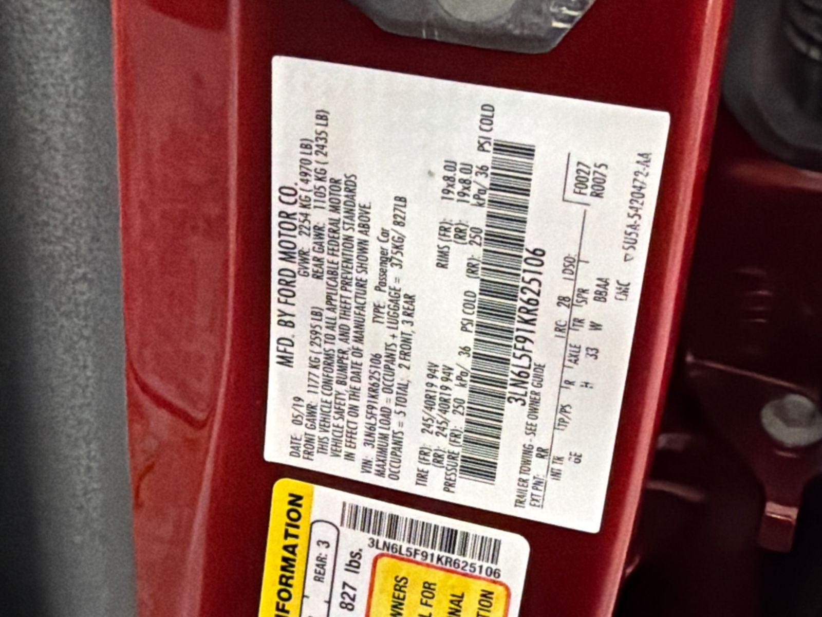 2019 Lincoln MKZ Reserve