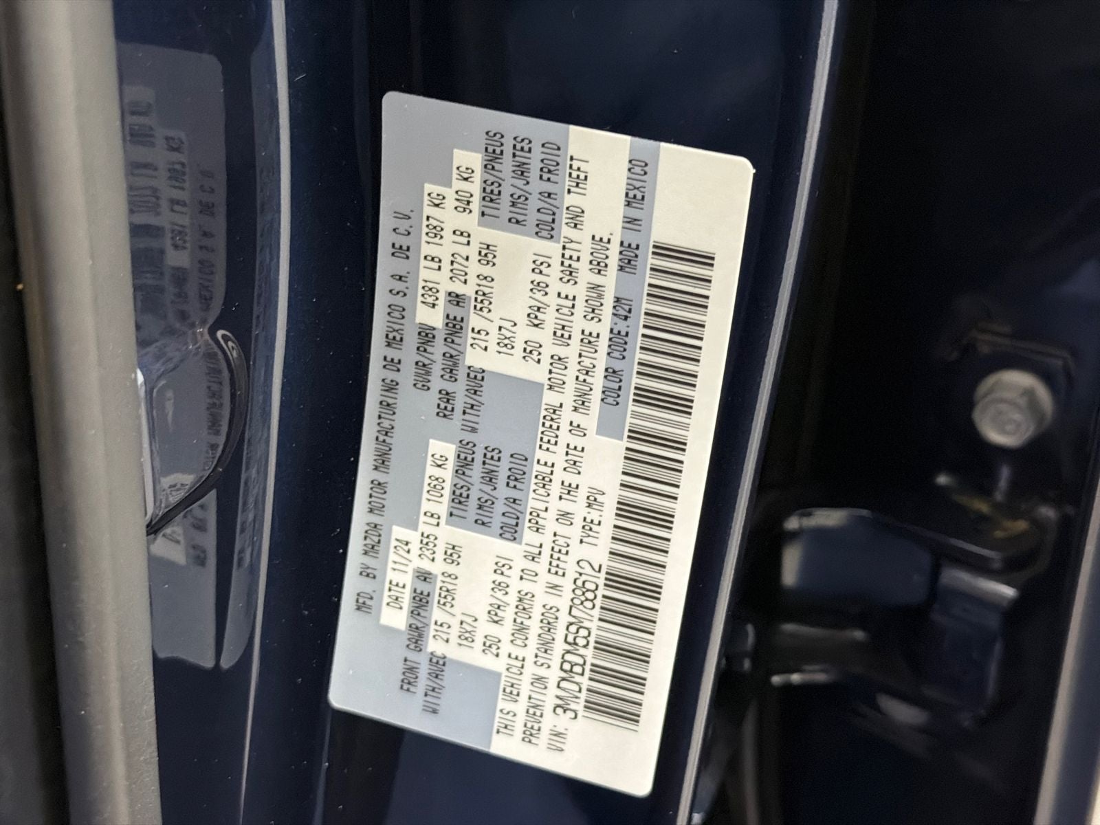 2025 Mazda Mazda CX-30 2.5 S Premium Package