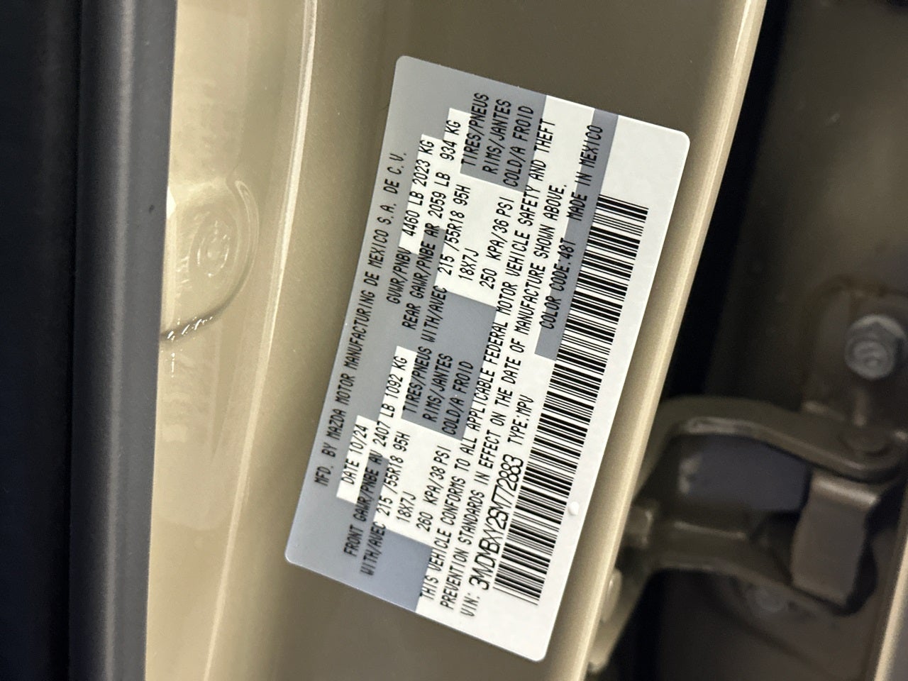 2025 Mazda Mazda CX-30 2.5 Carbon Turbo