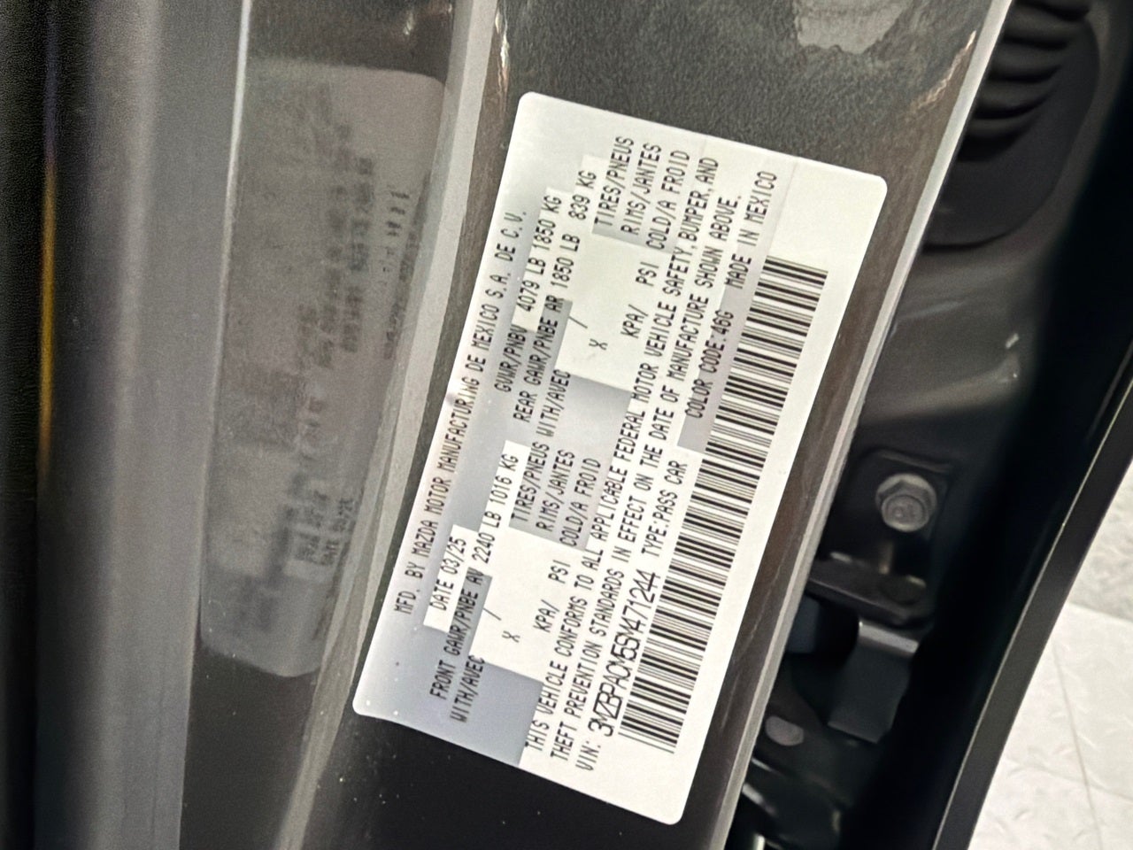 2025 Mazda Mazda3 2.5 S Preferred Package