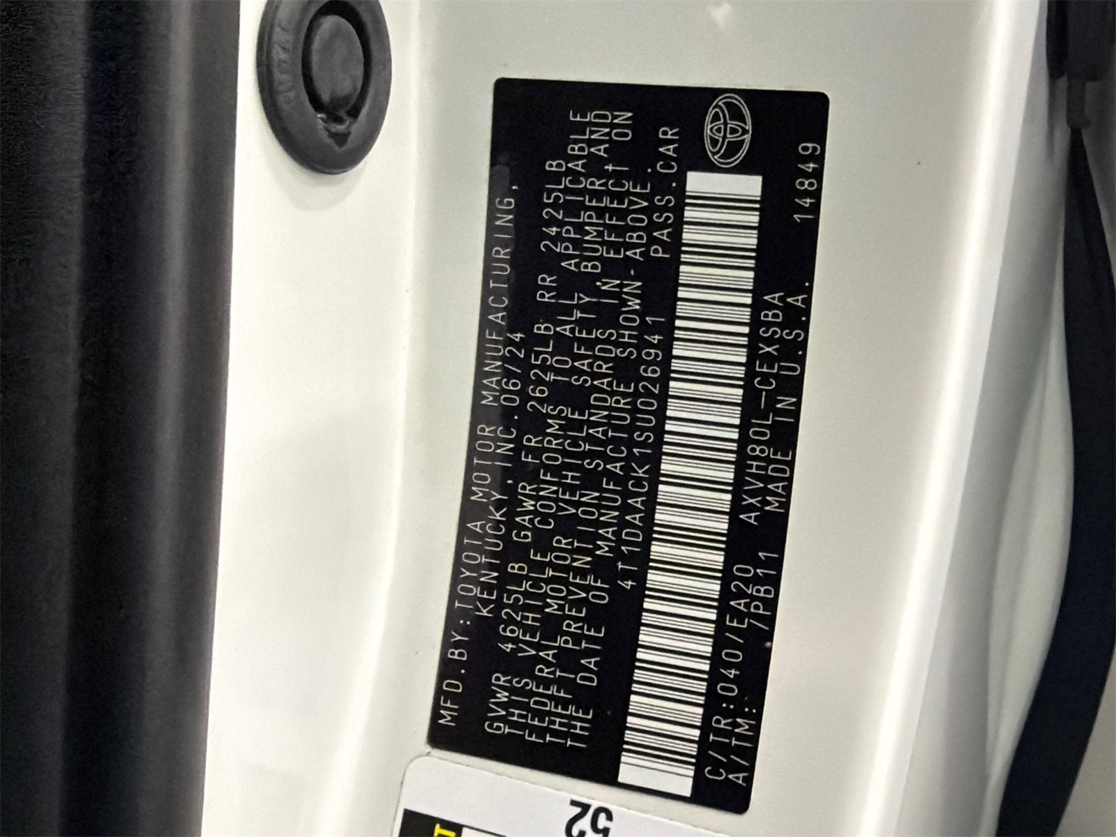 2025 Toyota Camry SE