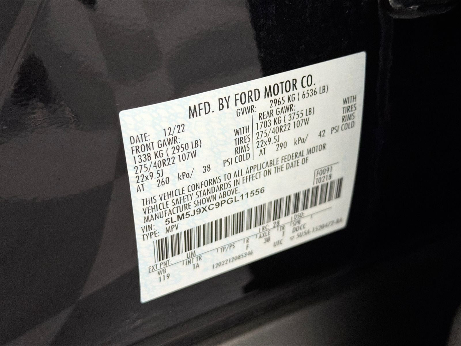 2023 Lincoln Aviator Black Label