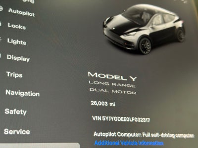 2020 Tesla Model Y Long Range