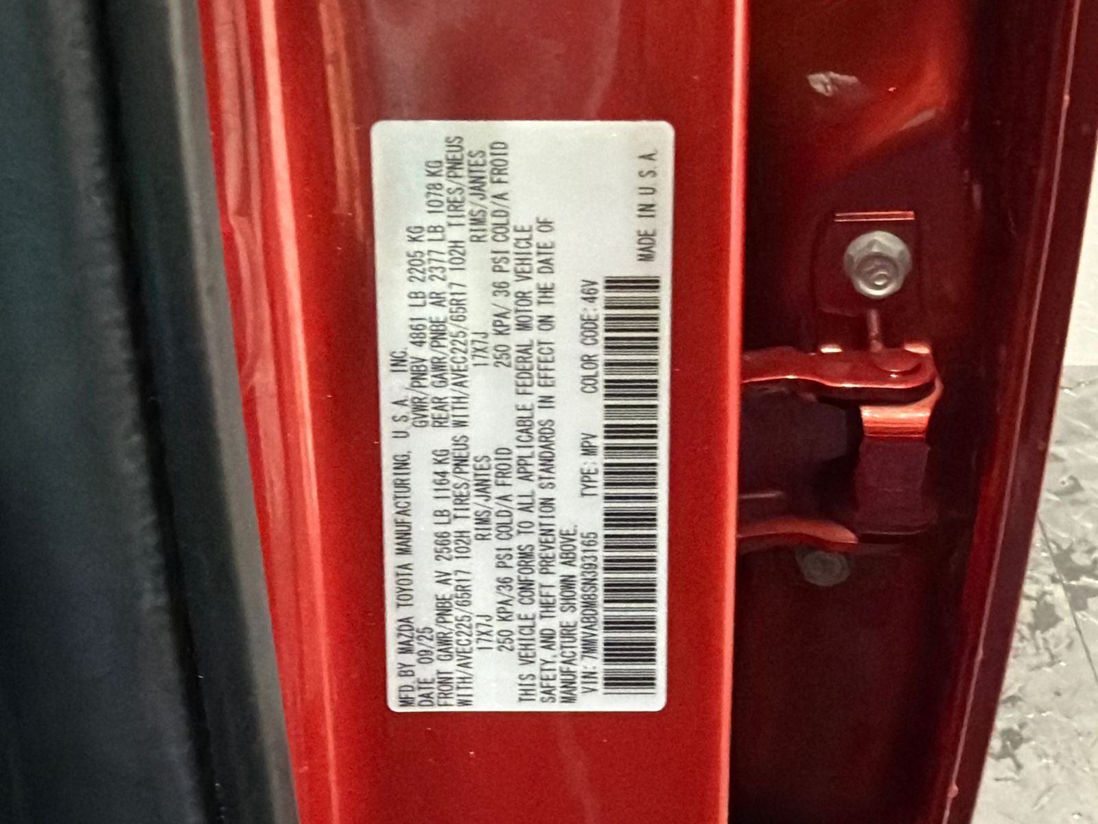2025 Mazda Mazda CX-50 2.5 S Premium Package