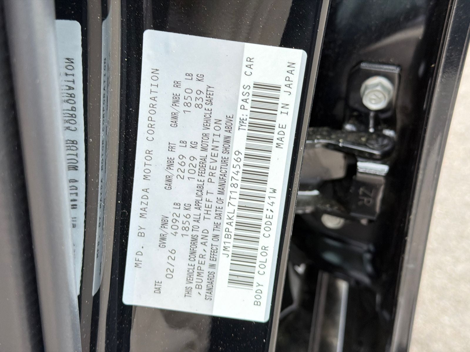 2026 Mazda Mazda3 2.5 S Select Sport Base