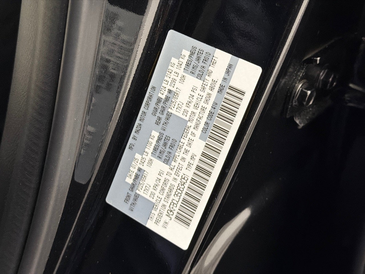 2025 Mazda Mazda CX-5 2.5 S Preferred Package