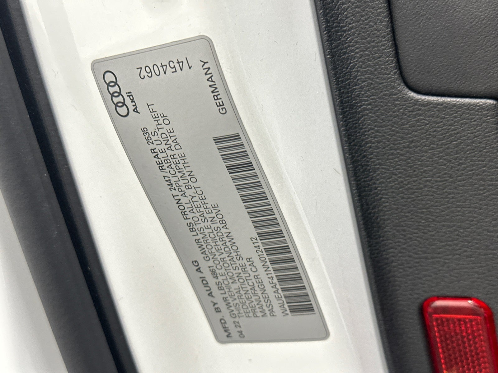 2022 Audi A4 45 S line Premium Plus quattro