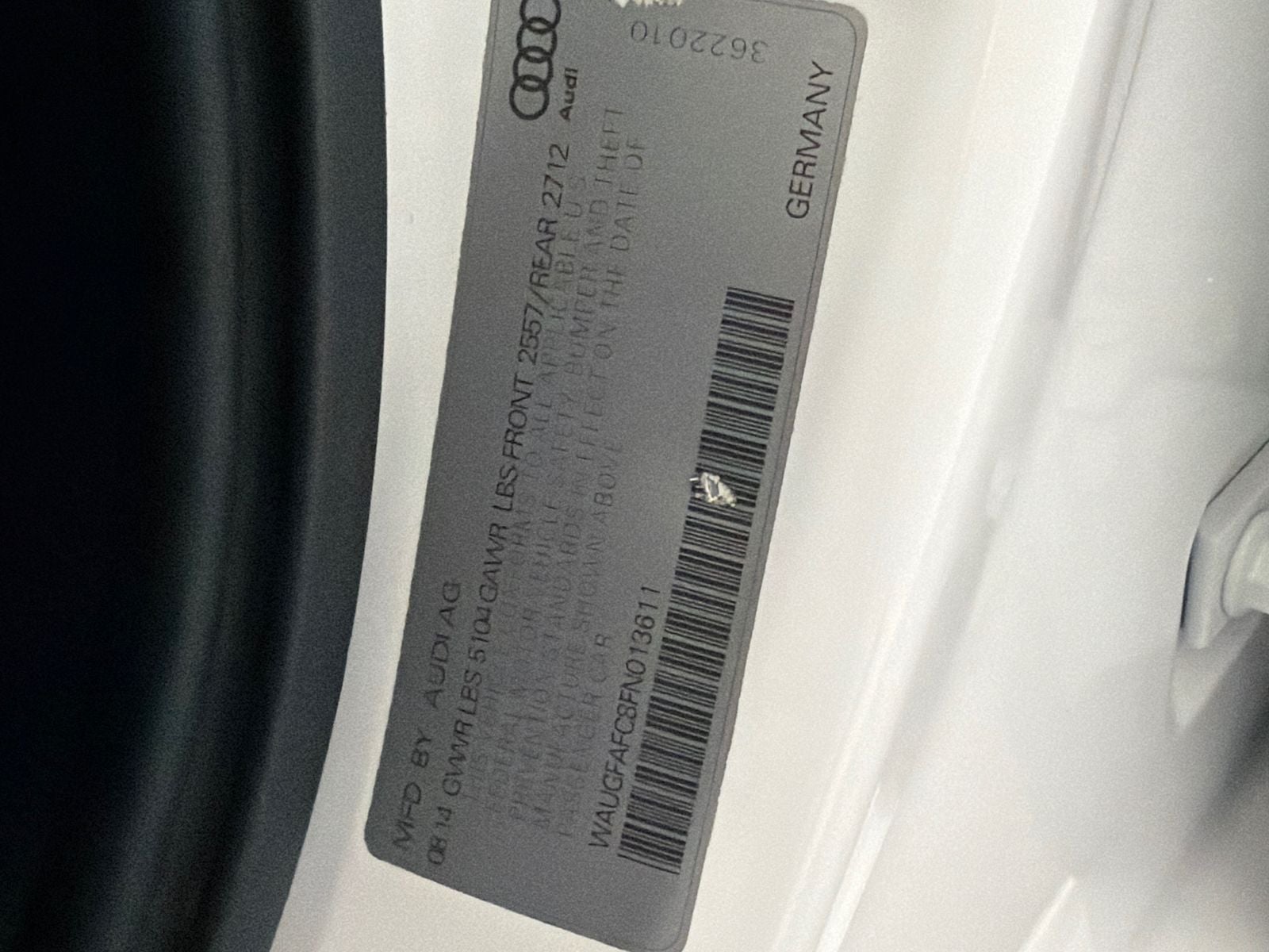 2015 Audi A6 2.0T Premium Plus quattro