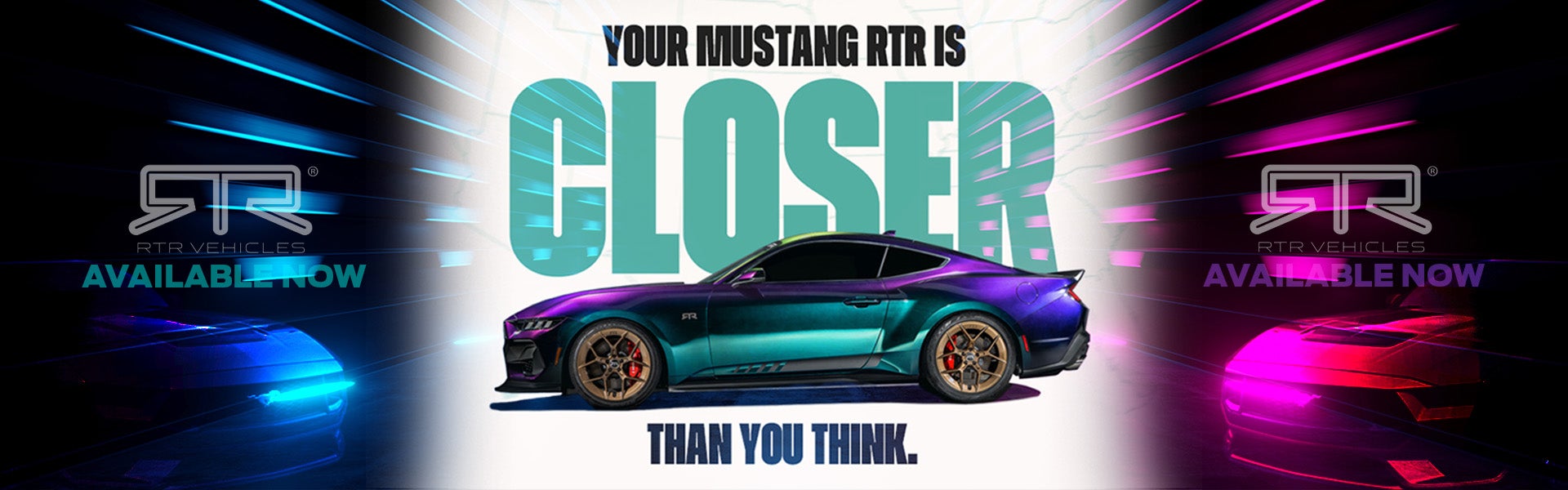 Your Mustang RTR is Closer