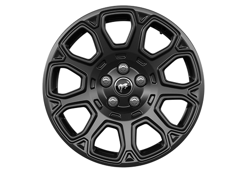 17 inch Matte Black Aluminum wheel