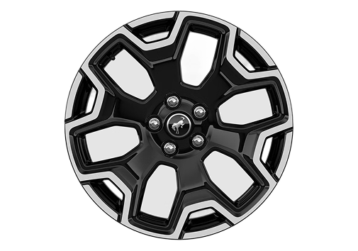 18 inch Machined-Face Ebony wheel