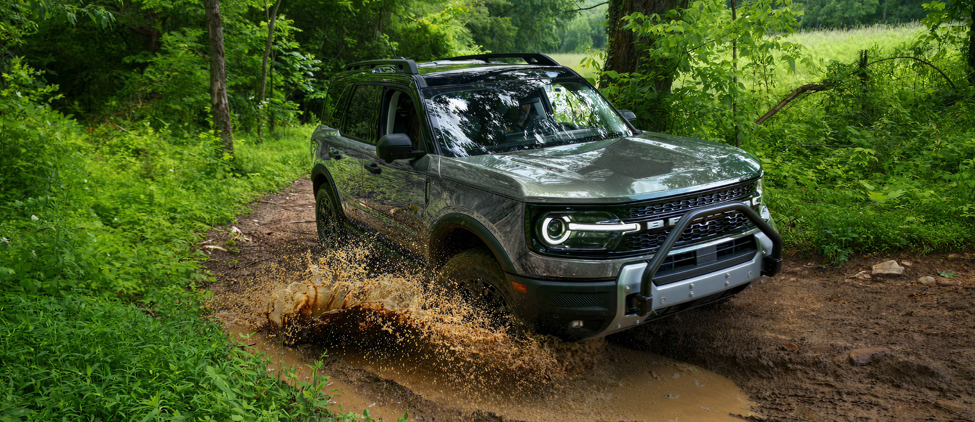 2026 Ford Bronco Sport on the trail