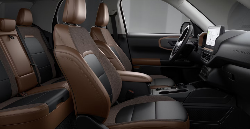 Premium-trimmed seating