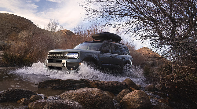 Bronco Sport water fording