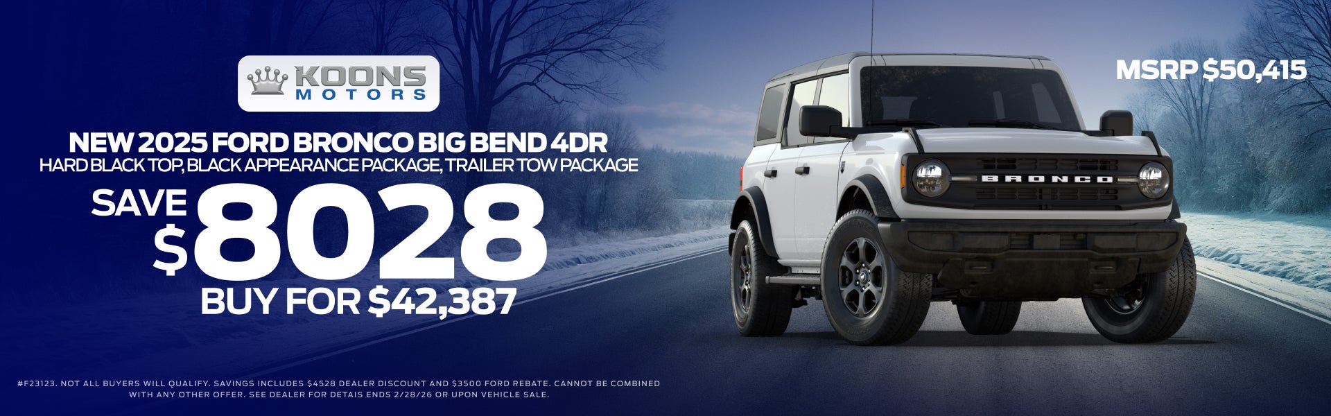 Bronco Big Bend 4door